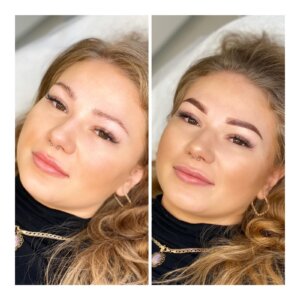 permanentny brwi makijaż permanentny brwi ombre